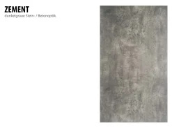 Doppel-Ausziehtisch Standard Alu anthrazit 174-254x90cm