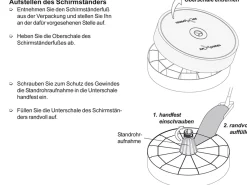Easy Sun Schirmfuß für Ampelschirm