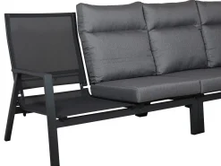 Eck Loungeset Alu Providence 4-teilig