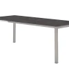 Edelstahl Dekton Ausziehtisch Livigno 160/220x100cm