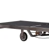 Edelstahl Gartenliege Palladium Easy Lift silvergrey