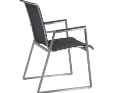 Edelstahl Gartensessel Castello carbon-grey