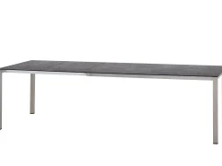 Edelstahl HPL Ausziehtisch Livigno 160/220/280x100cm