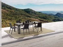 Elements Alu Dekton Dining Tisch 250x100cm