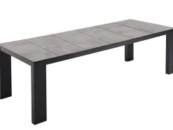 Elements Alu Keramik Dining Tisch 300x100cm