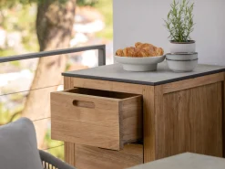 Elma Sideboard Old Teak 50cm 3 Schubladen