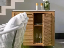 Elma Sideboard Old Teak 100cm 2 Türen