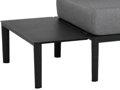 Erweiterung für Loungeserie Vinpearl Seitentisch Alu