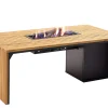 Feuertisch Cosibridge 140 Teakholz