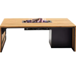 Feuertisch Cosibridge 140 Teakholz