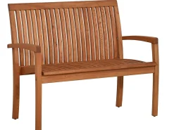 Gartenbank Holz Verno Robinie 110cm 2-Sitzer
