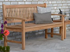 Gartenbank Richmond Teak 150cm 3-Sitzer