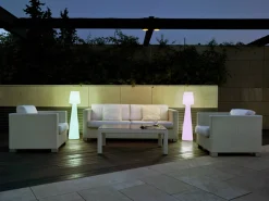 Gartenleuchte Stehleuchte Outdoor Lola 110 mit Akku-Leuchte