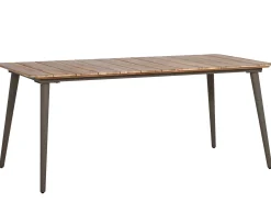 Gartentisch Alu Holz Akazie Fernando 180x90cm