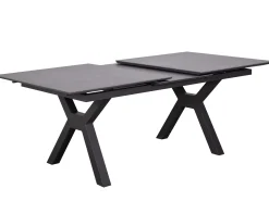 Gartentisch Hammond Ausziehtisch 200/260x90cm Sinterstone light grey