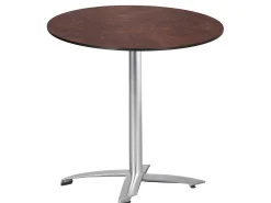 Gartentisch Klapptisch Willington Ø80cm Aluminium HPL