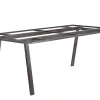Gartentisch Locarno Teakholz Edelstahl 220x100cm