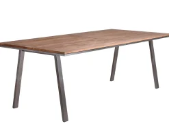 Gartentisch Locarno Teakholz Edelstahl 220x100cm