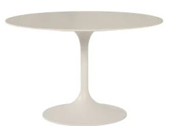 Gartentisch Nova Ø120cm Alu Camel Sand Sintered Stone