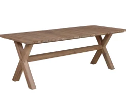 Gartentisch Rhodos 220x90cm Teak recycelt