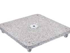 Granitsockel M4 120kg 90x90cm Naturstein mit Rollen