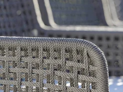Greta Diningsessel Alu Synthetikfaser anthrazit|platin