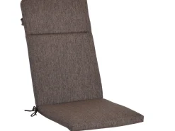 Hochlehnerauflage Sisal maron 120x50cm