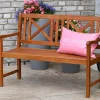 Holzbank Hans 2-Sitzer 119cm natural