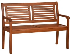 Holzbank Stefan 2-Sitzer 119cm natural