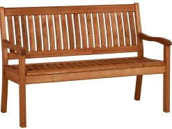 Holz Gartenbank Kansas 130cm 2-Sitzer