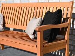 Holz Gartenbank Kansas 160cm 3-Sitzer
