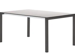 HPL Ausziehtisch Melago Edelstahl anthrazit 160/220x100cm
