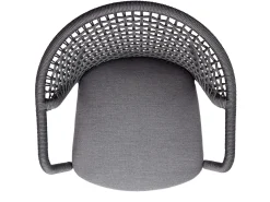 Jooy Stapelsessel String-Flex anthracite inkl. Sitz-Polster anthracite