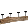 Kerzenständer Holz Teak Arbor 70x13cm