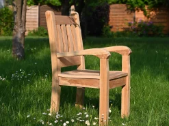 Kinder Gartenstuhl Teak Gartensessel Beaufort