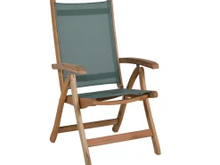 Klappsessel Miami Teakholz mit Outdoorgewebe