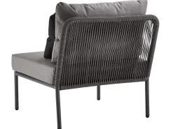Loop Lounge Anbau-Modul Alu anthracite String-Flex anthracite
