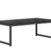 Lounge Beistelltisch Girona 100x60x36cm Alu anthrazit HPL