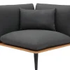 Loungemöbel Outdoor Stoff Loungeset Outback Alu Teak