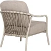 Loungesessel Ronda Alu Rope graubeige