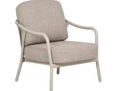 Loungesessel Ronda Alu Rope graubeige