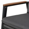 Loungesessel verstellbar Fairfield Aluminium Rope Teak