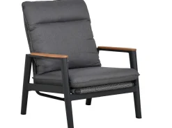 Loungesessel verstellbar Fairfield Aluminium Rope Teak