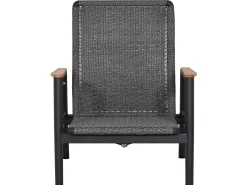 Loungeset Fairfield 5-teilig multifunktional Aluminium Rope Teak