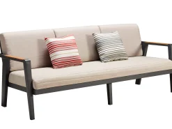 Loungeset Regency Alu-Teak Large Sofa