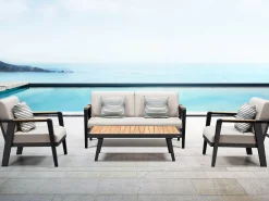 Loungeset Regency Alu-Teak Small Sofa