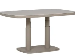 Loungetisch höhenverstellbar Marbella Alu Graubeige Sintered Stone 135x85cm