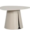 Loungetisch Ronda 60x60x60cm Alu Graubeige