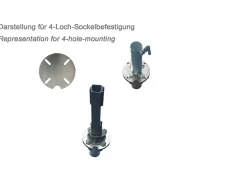 Mobiler Schirmständer Maxi 150 MF-SG 2 Farben
