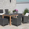 Move-Positionssessel Long Island Geflecht stone